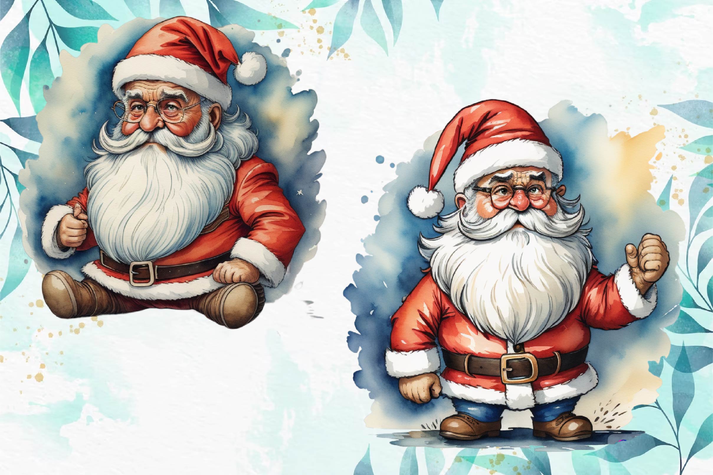 Christmas Snowman Clipart Bundle 2 - CraftNest - Digital Crafting and Art