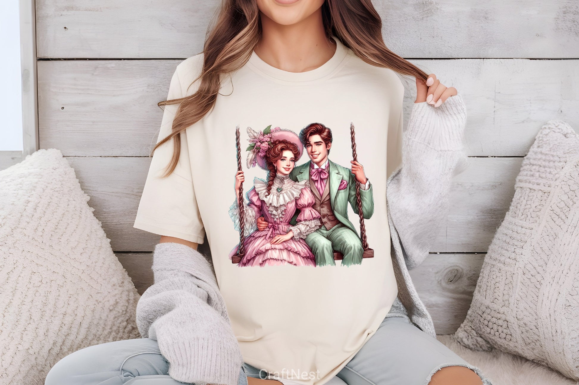 Valentine Romantic Couple Clipart Bundle 3 - CraftNest - Digital Crafting and Art