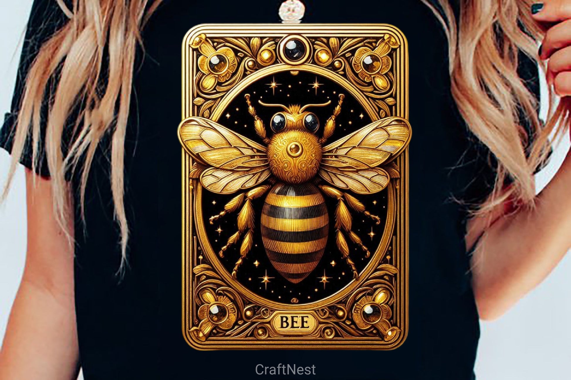 Honey Bee Tarot Card Clipart Bundle 14 - CraftNest - Digital Crafting and Art