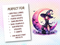 Halloween Witch Clipart Bundle 3 - CraftNest - Digital Crafting and Art