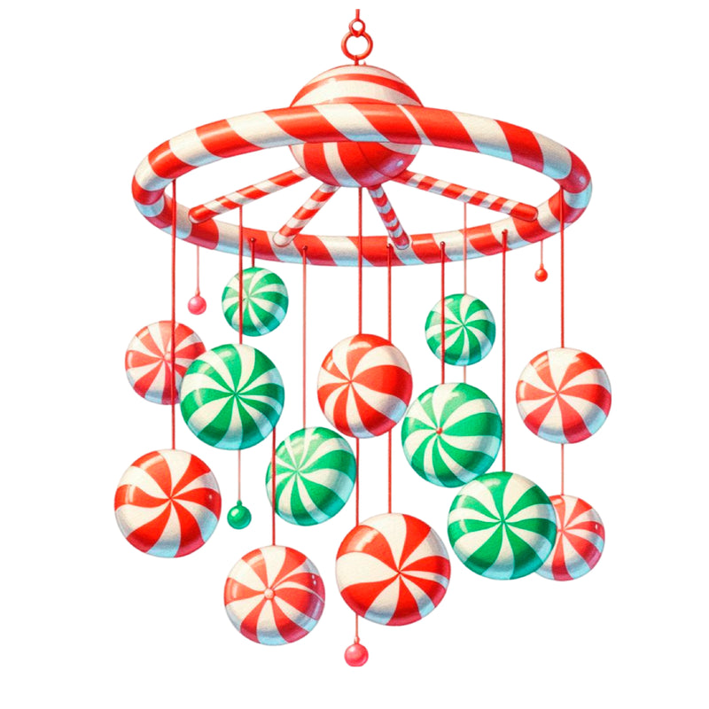 Christmas Candy Peppermint Candy Clipart Bundle - CraftNest - Digital Crafting and Art