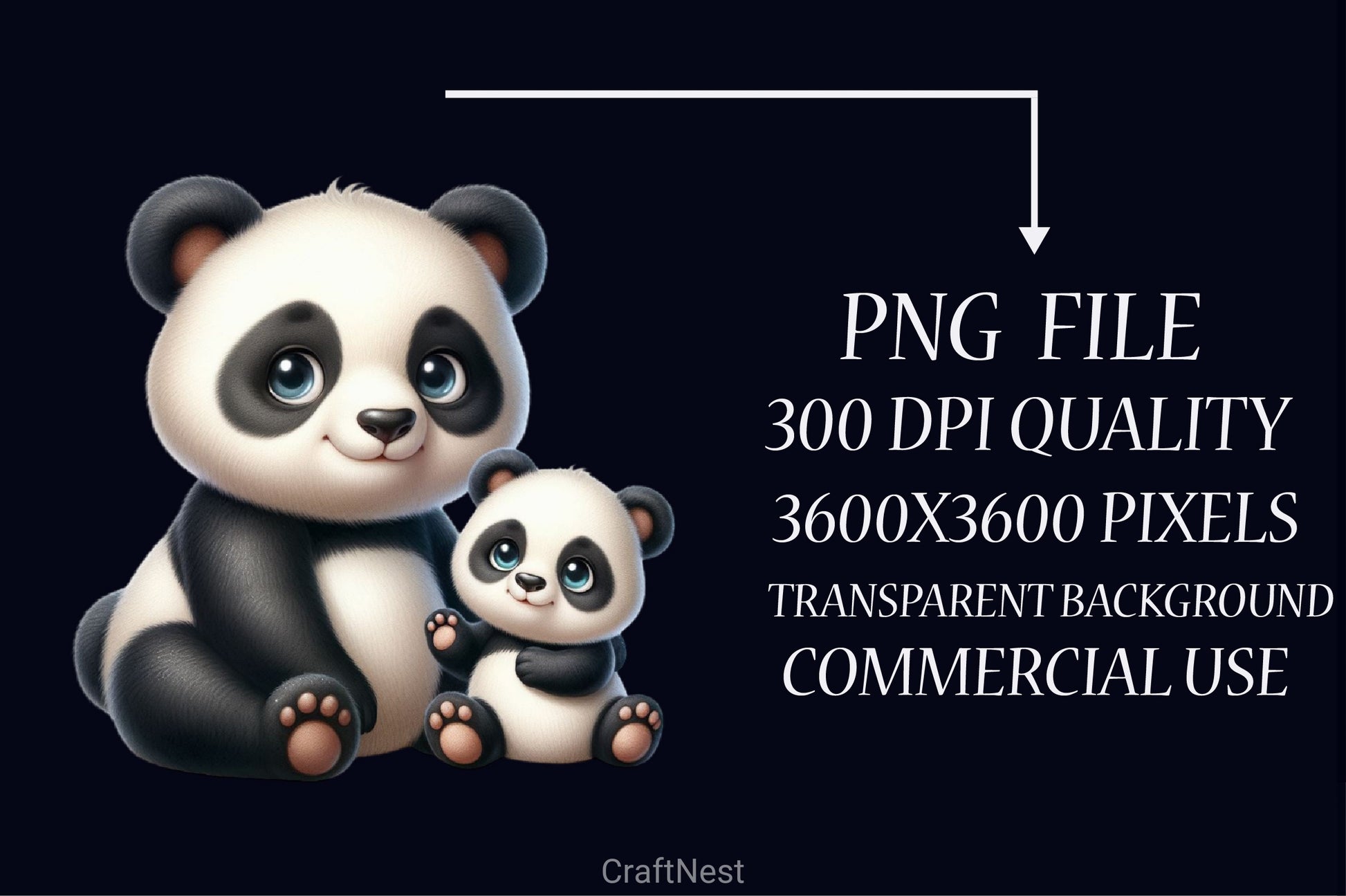 Mama & Baby Animals Clipart Bundle - CraftNest - Digital Crafting and Art