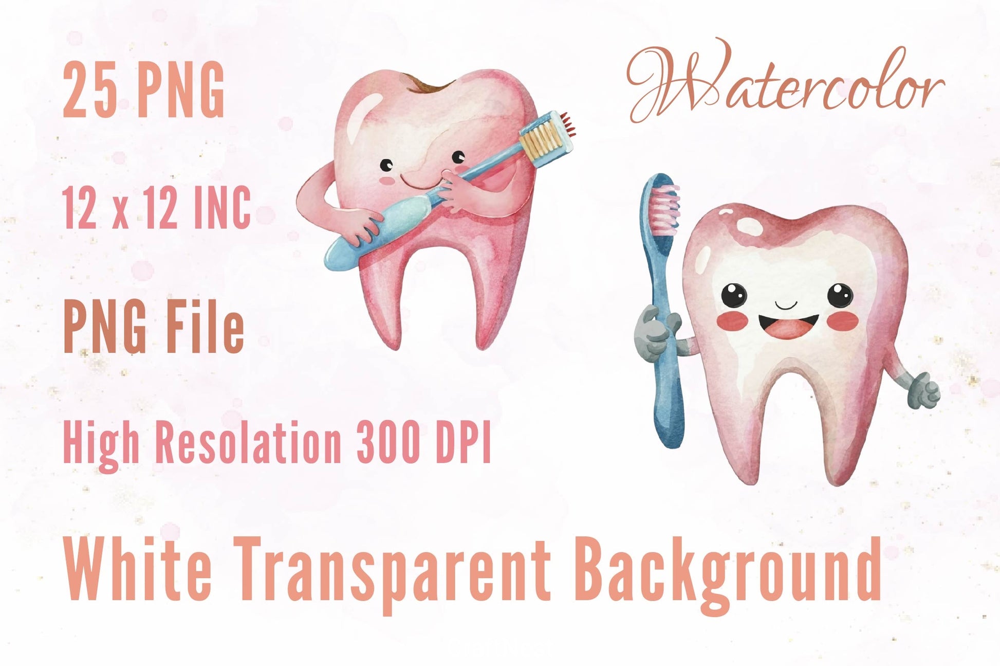 Dentist Tooth Teeth Clip Art Clipart Bundle - CraftNest - Digital Crafting and Art