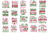 Christmas Wine Glass SVG Bundle