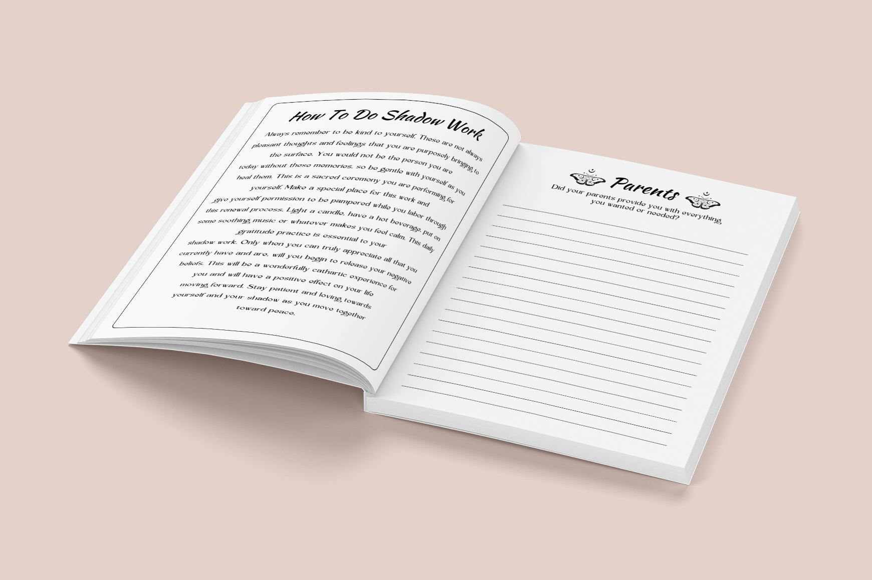 Inner Shadow Work Workbook