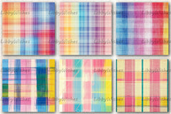 Seamless Easter Plaid Pattern Paper - CraftNest - Digital Crafting and Art