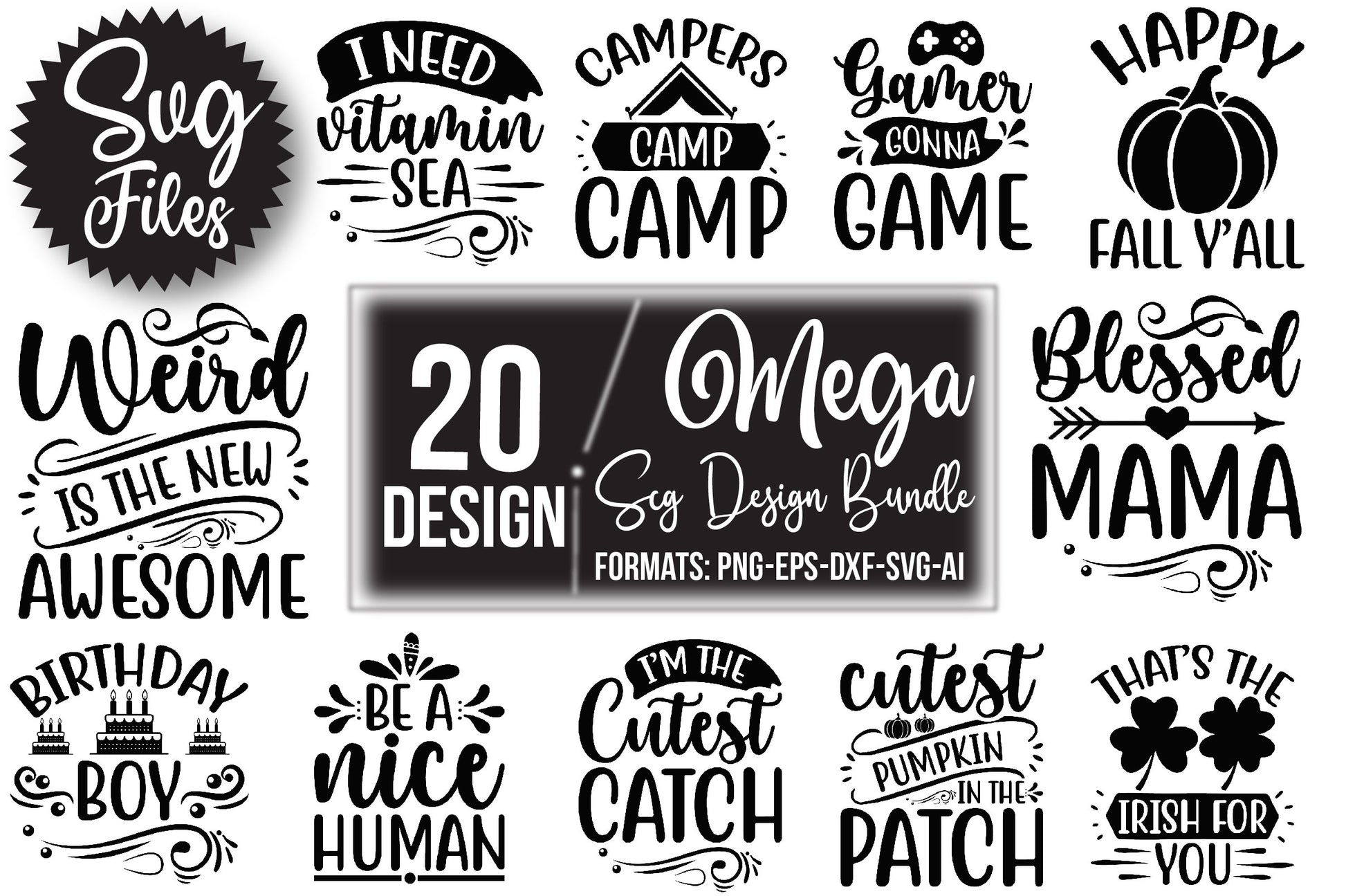 Mega SVG Bundle - CraftNest - Digital Crafting and Art