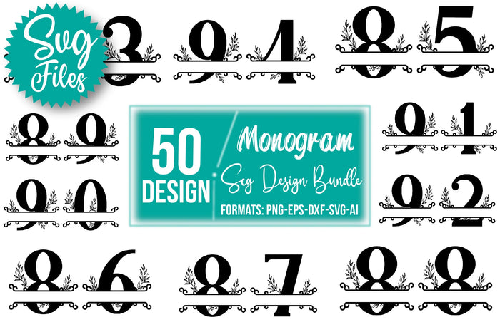 Number SVG Bundle