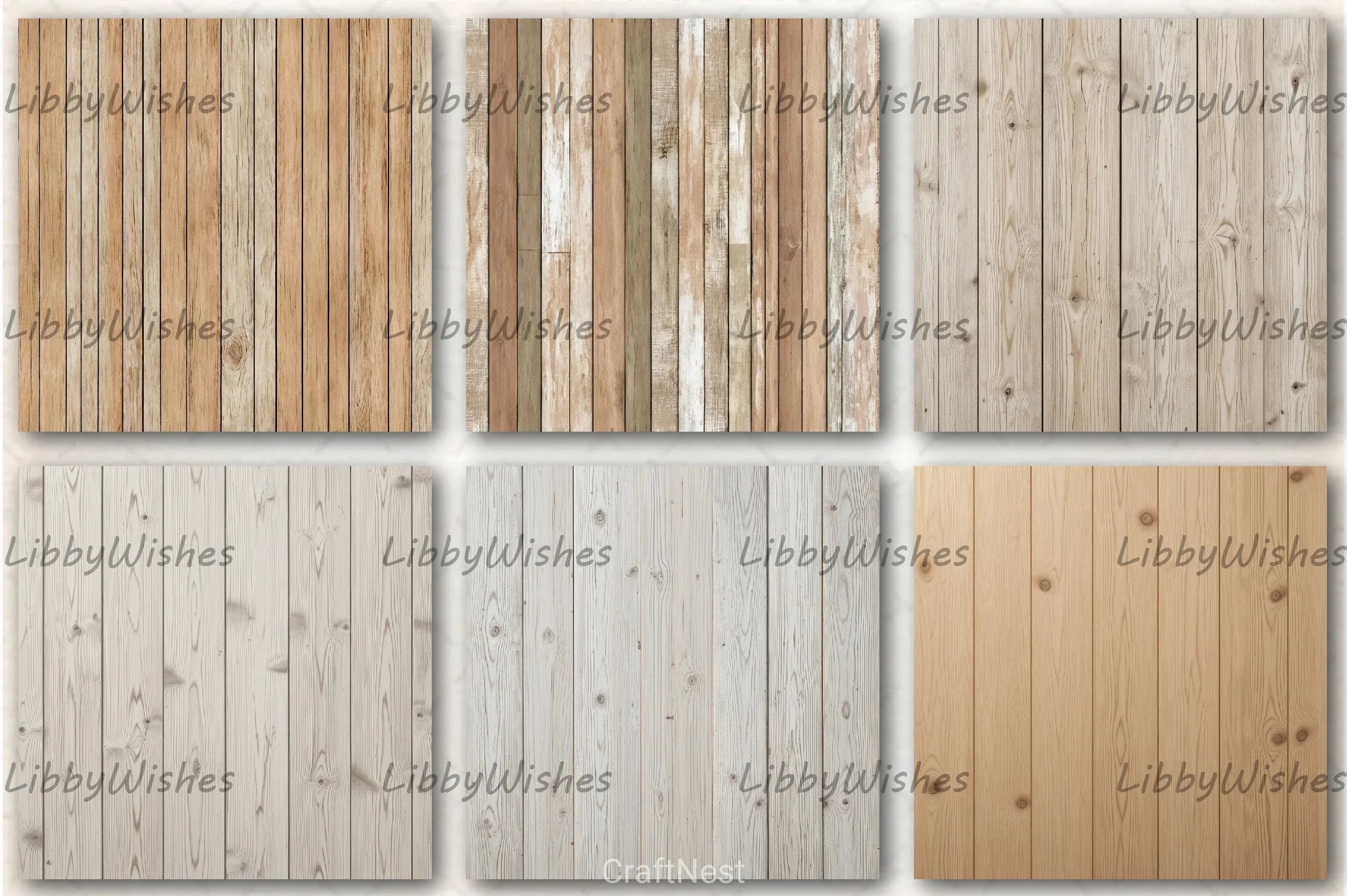 Light Wood Background Papers - CraftNest - Digital Crafting and Art