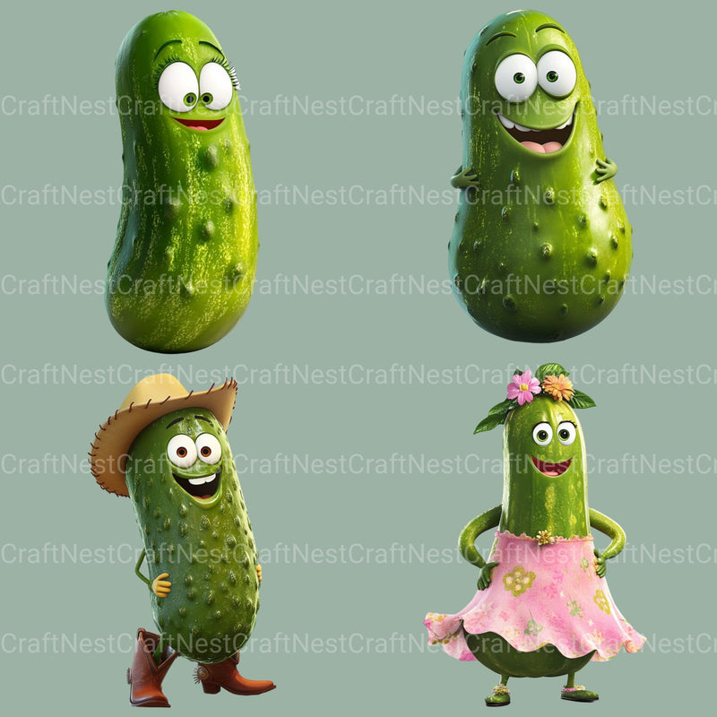 Pickles Clipart Bundle - CraftNest - Digital Crafting and Art
