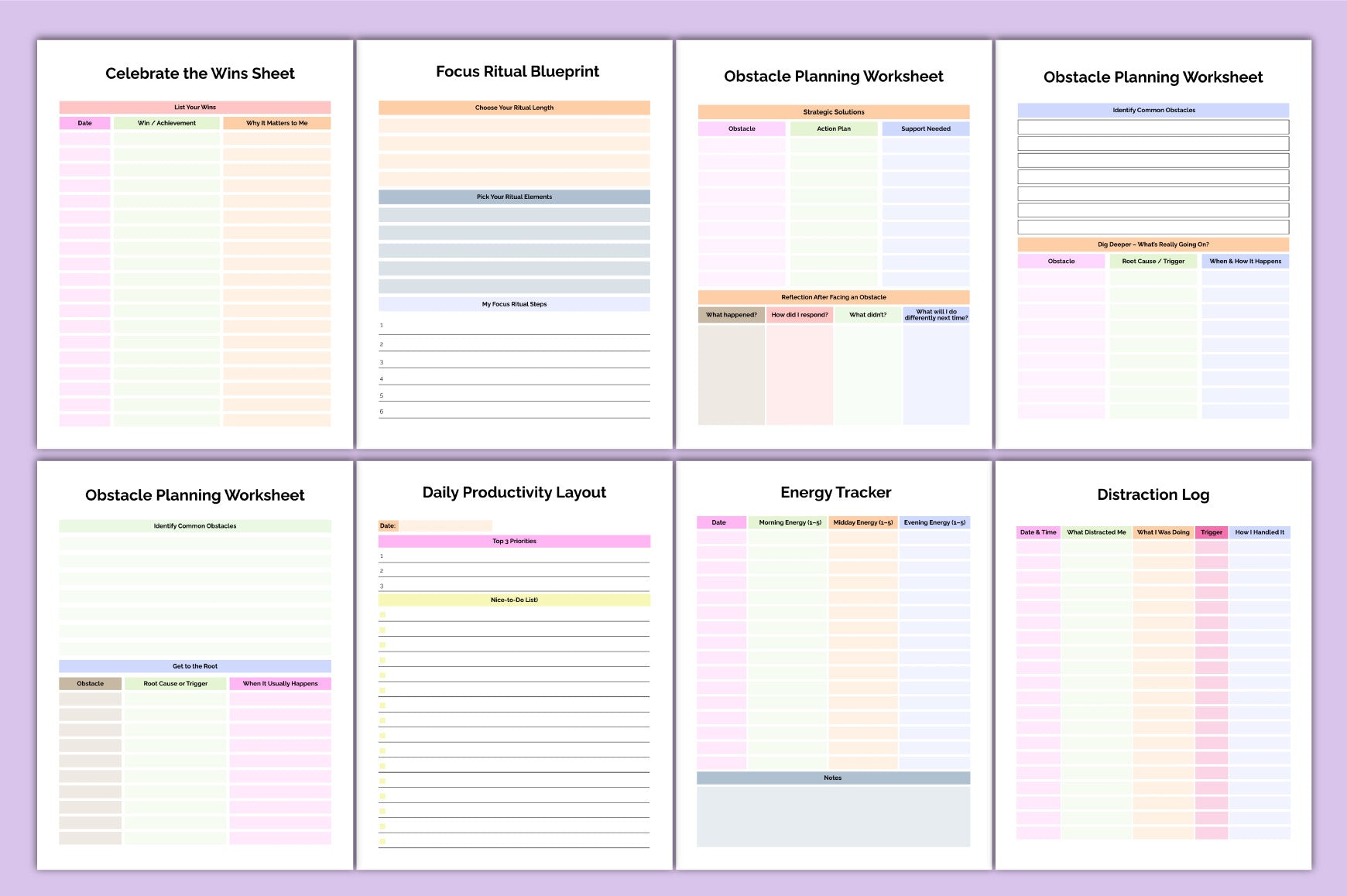 The Productivity Playbook Planner
