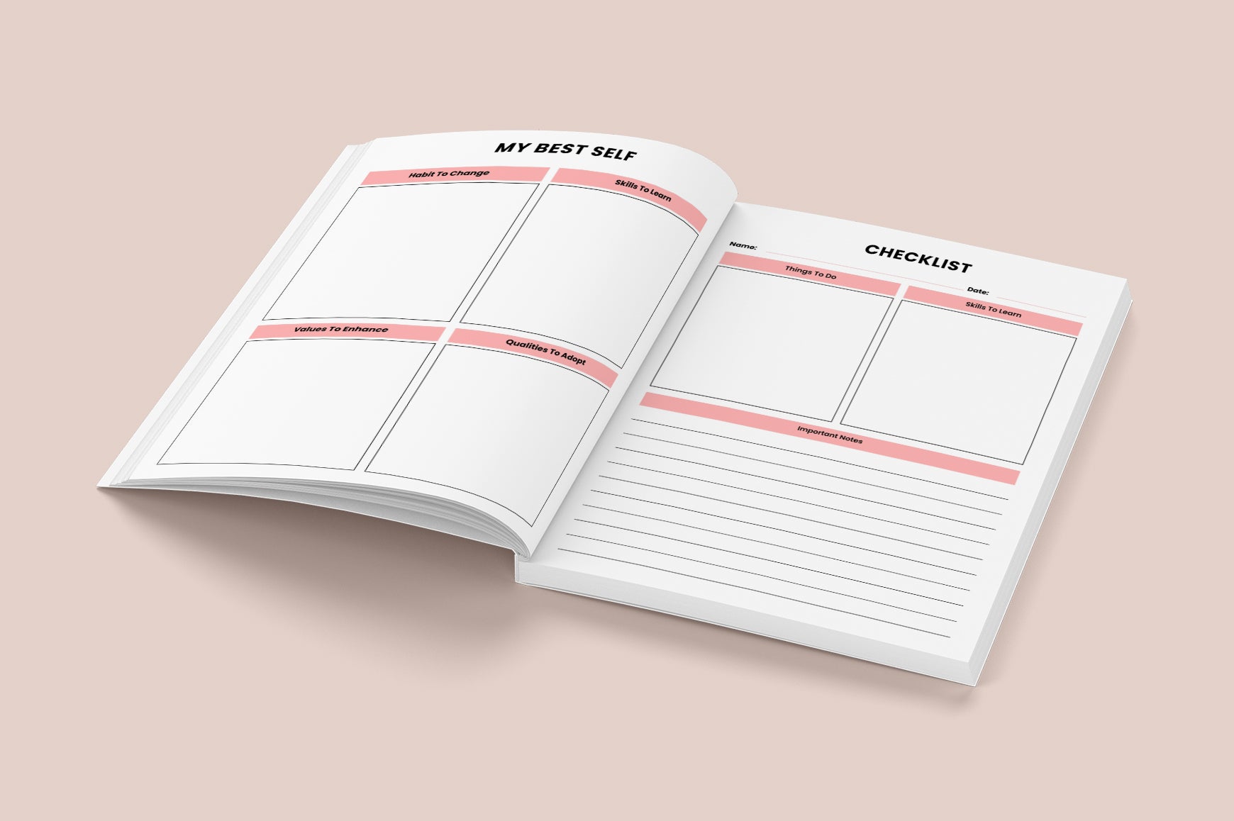 Vision Board Goal Planner