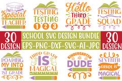 School SVG Bundle 10 - CraftNest - Digital Crafting and Art