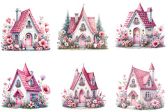 Gnome House Clipart Bundle - CraftNest - Digital Crafting and Art