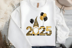 New Year Gnomes 2025 Clipart Bundle 5 - CraftNest - Digital Crafting and Art