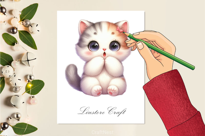 Surprise Cats Clipart Bundle - CraftNest - Digital Crafting and Art