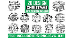 Christmas Design Bundle 11 - CraftNest - Digital Crafting and Art