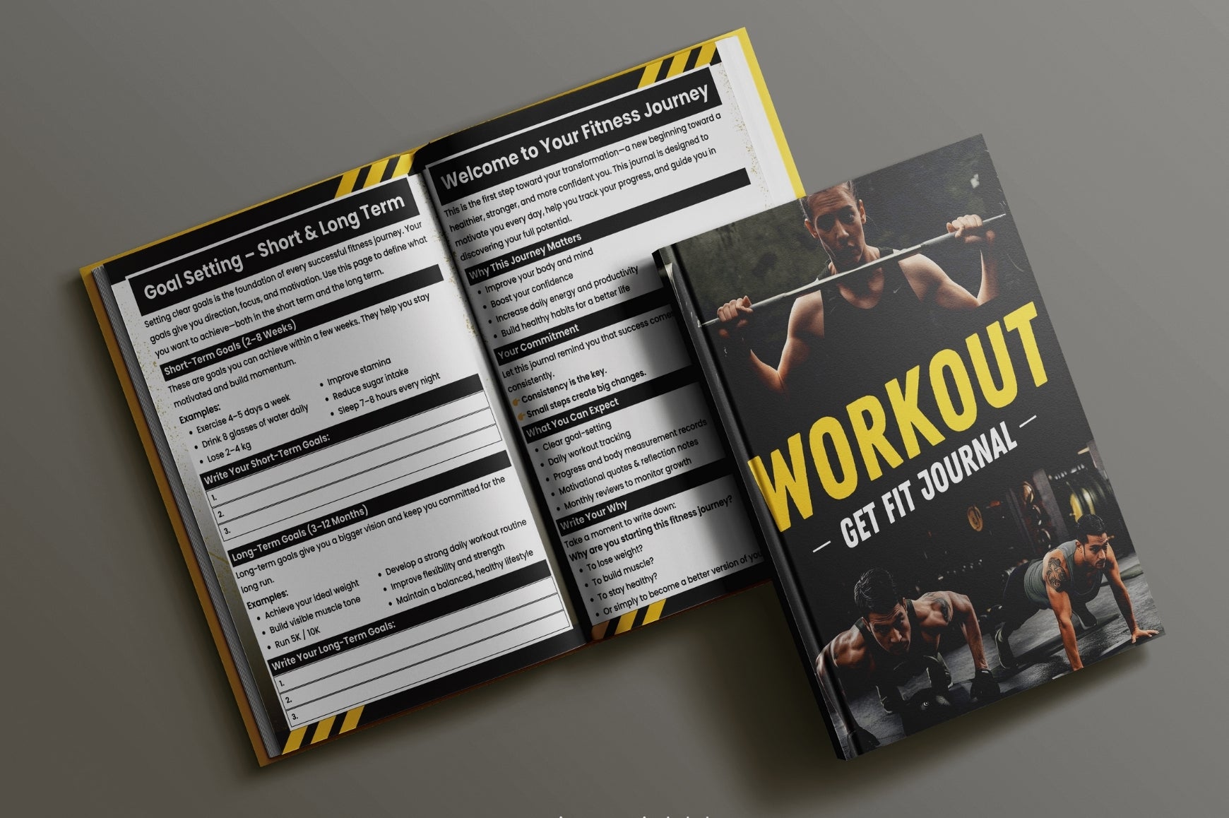 Workout Get Fit Journal