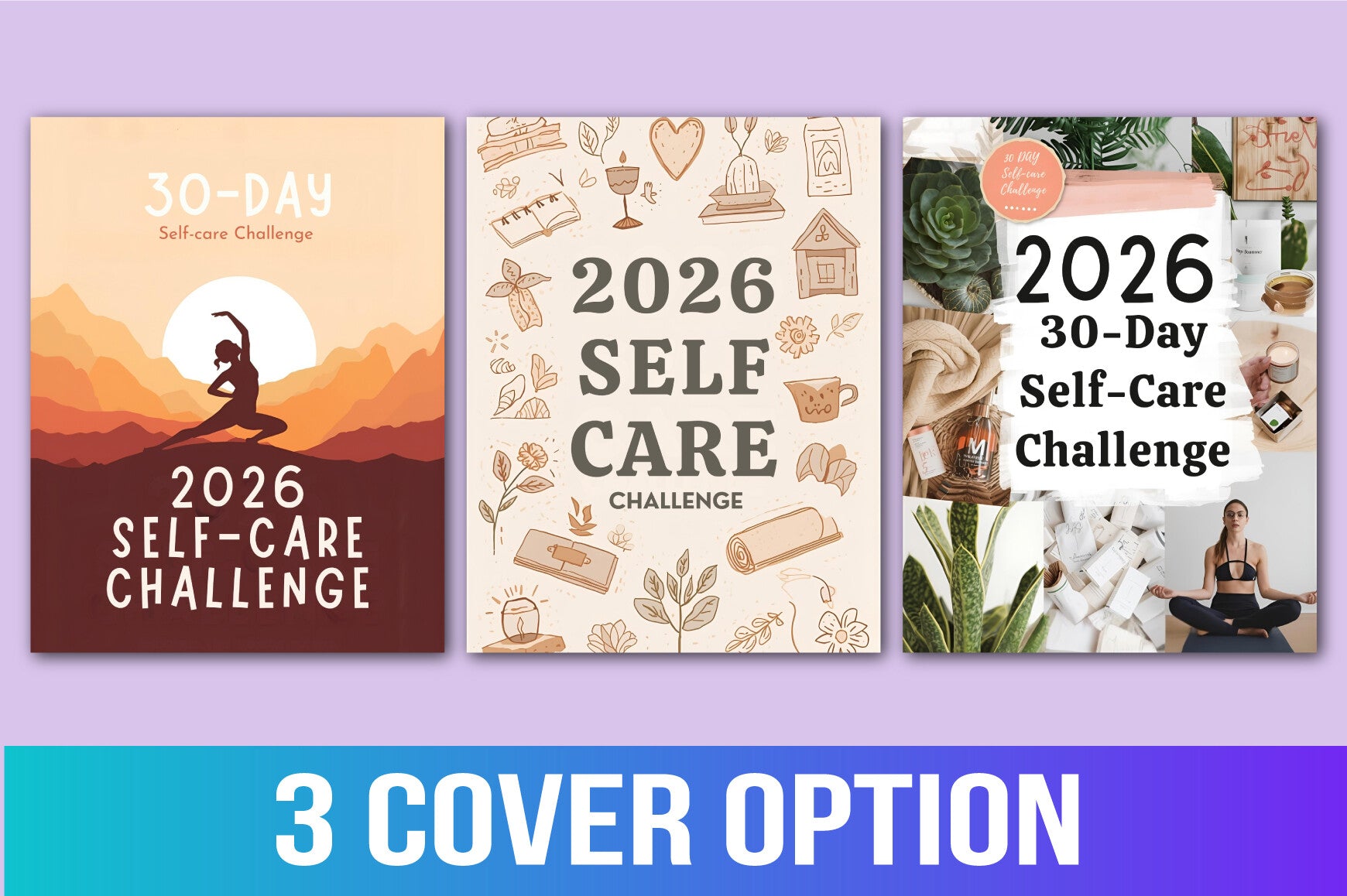 Day Self Care Challenge Planner