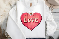 Love Wooden Valentine Clipart Bundle - CraftNest - Digital Crafting and Art