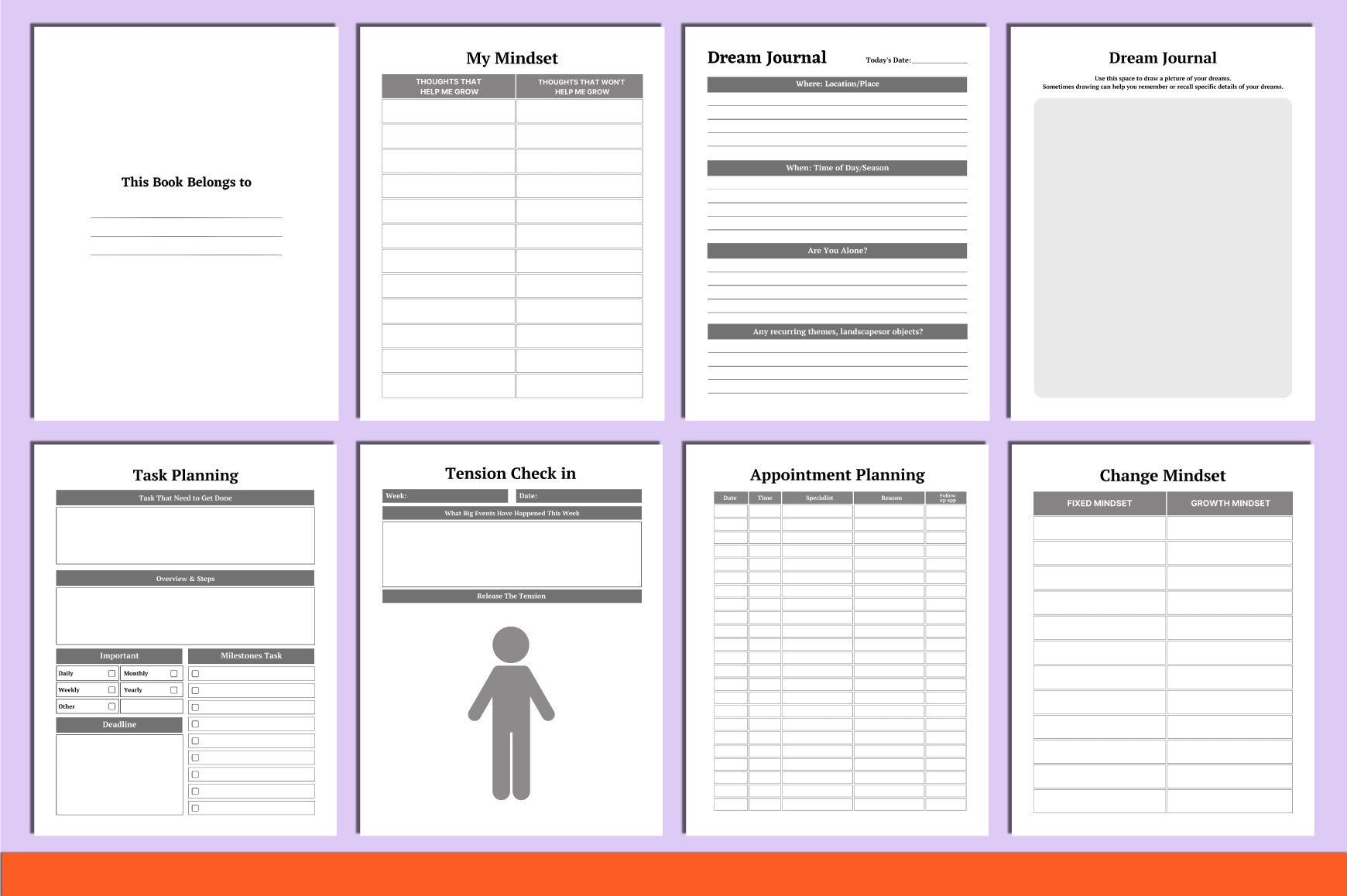Anxiety and Depression Workbooks