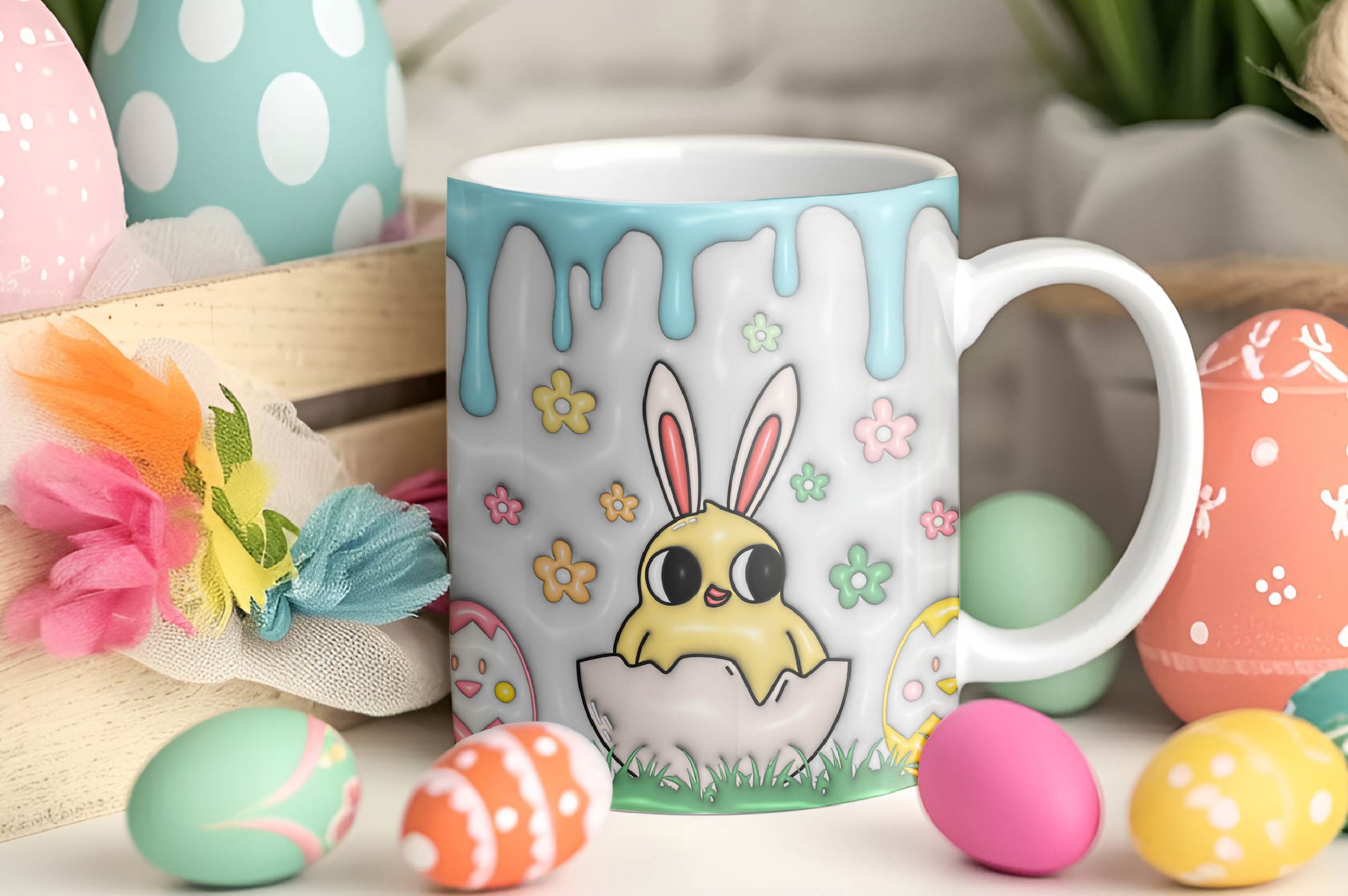 3D Inflated Easter Tumbler Bundle 3 - CraftNest - Digital Crafting and Art