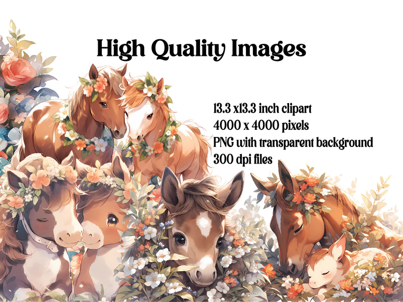 Anime Horses Clipart - CraftNest