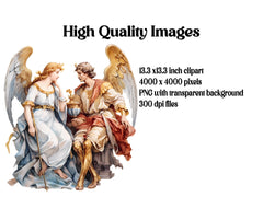 Baroque Angels Clipart - CraftNest