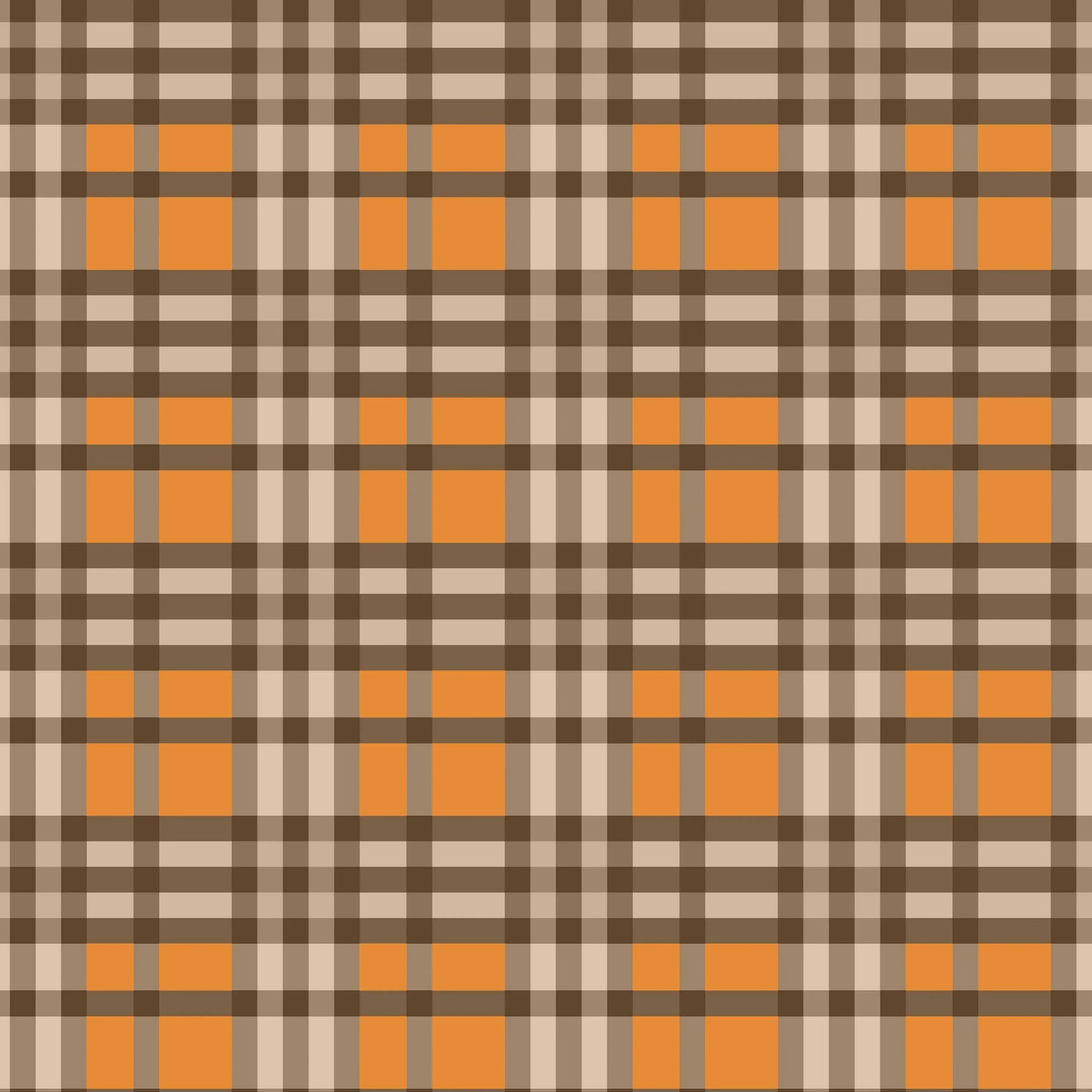 Fall Plaid Seamless Digital Paper - CraftNest - Digital Crafting and Art