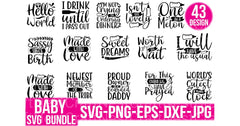 Baby SVG Bundle - CraftNest - Digital Crafting and Art