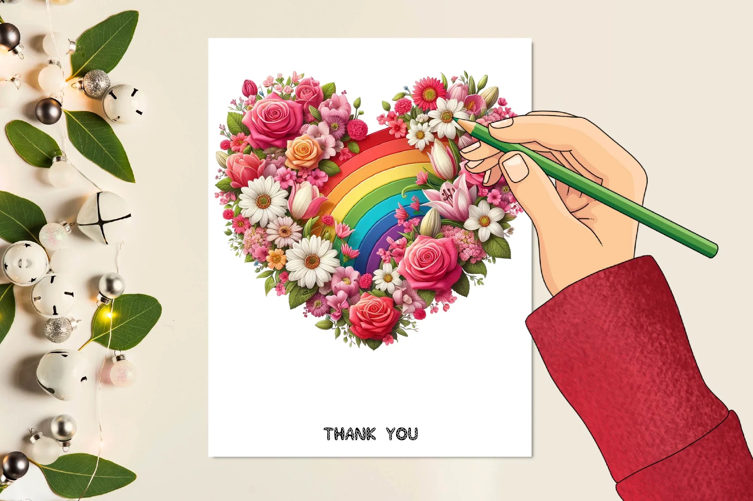 Love And Flower Clipart Bundle - CraftNest - Digital Crafting and Art