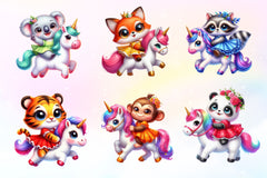 Cute Animals Clipart Bundle 6 - CraftNest - Digital Crafting and Art