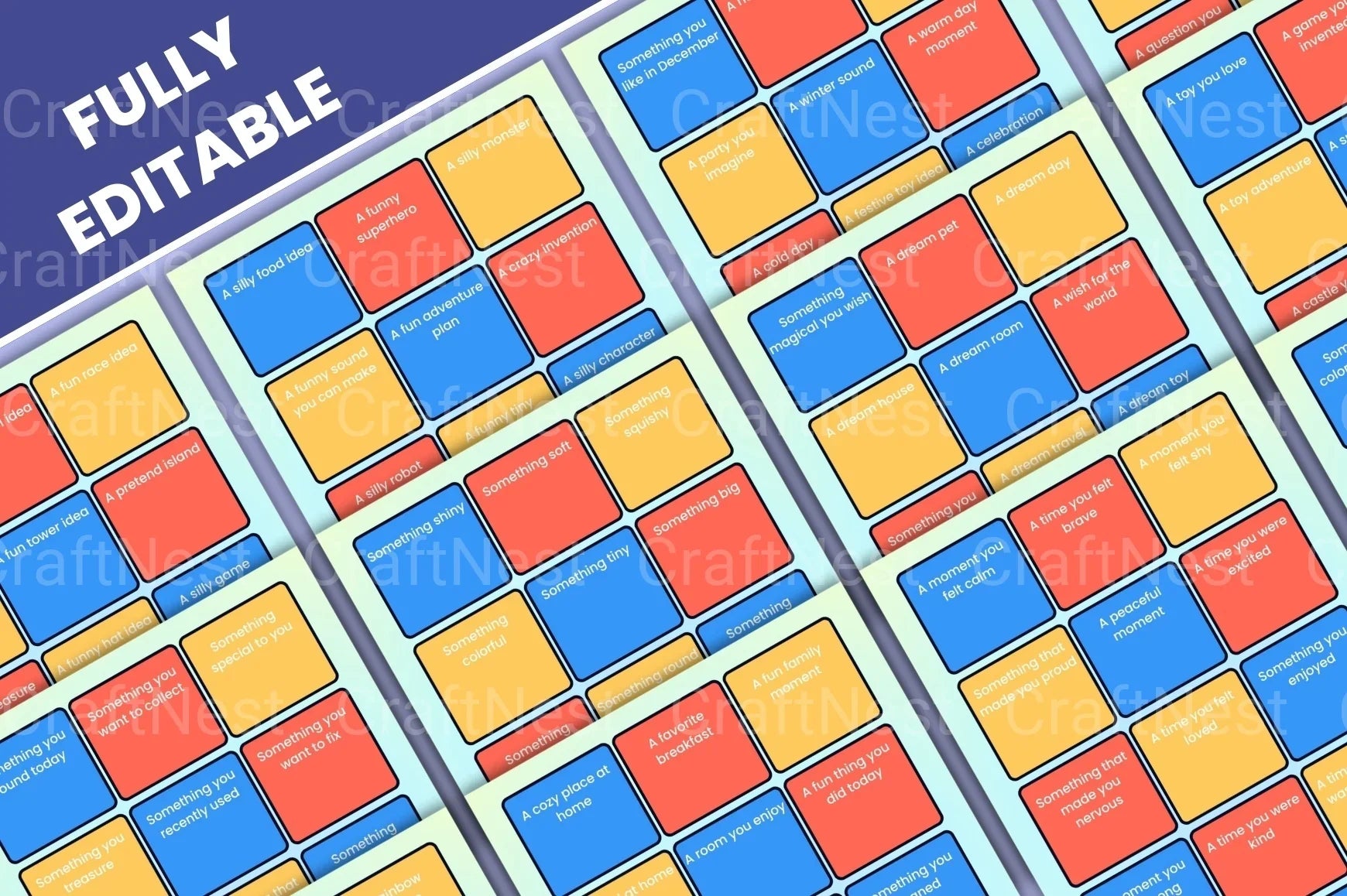 Little Genius Idea Cards for Creative Learning - CraftNest - Digital Crafting and Art