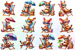 Cute Kangaroo Beach Clipart Bundle - CraftNest - Digital Crafting and Art