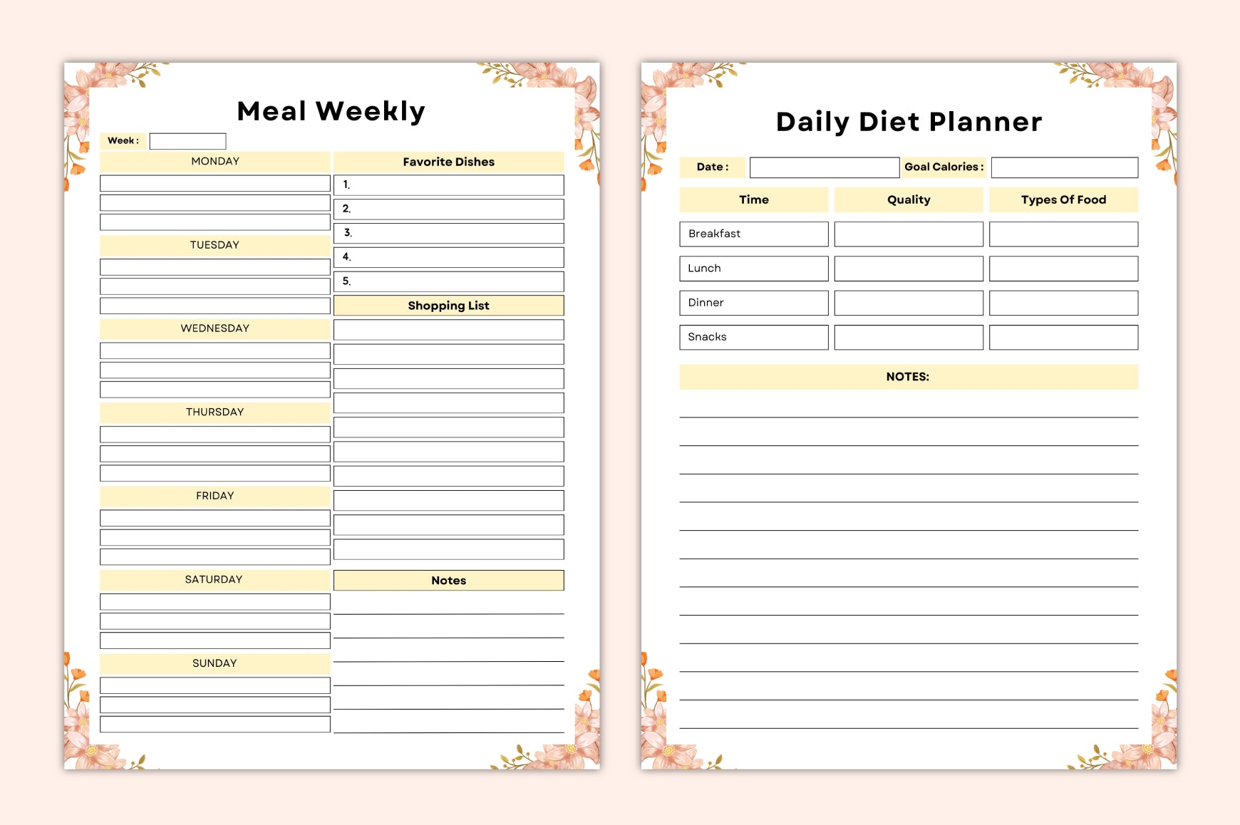 Healthy Meal Planner