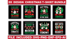 Christmas T-Shirt Bundle - CraftNest - Digital Crafting and Art