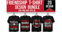 Friend SVG Bundle - CraftNest - Digital Crafting and Art
