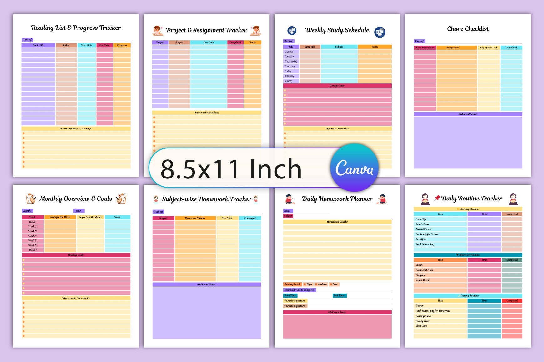 Kids Homework and Child Planner