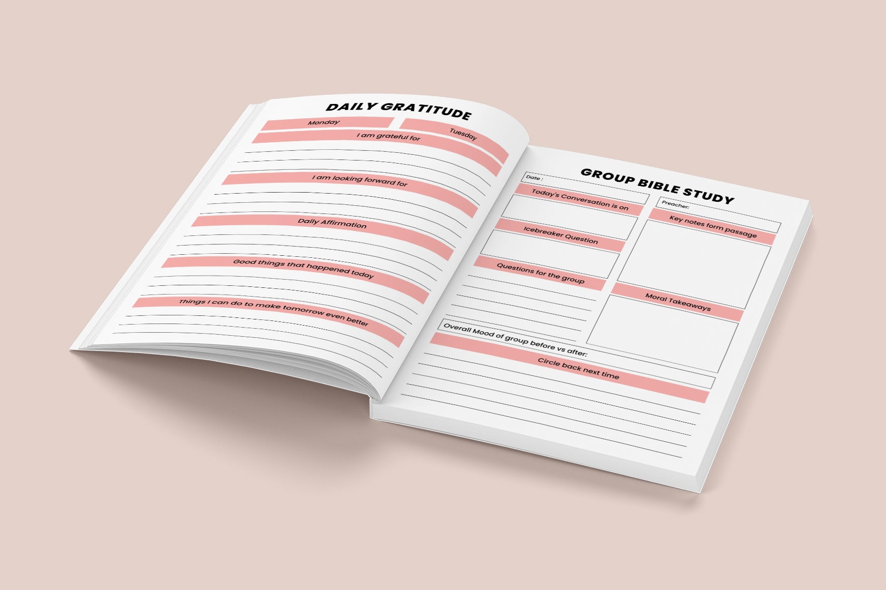 Prayer Reflection Journal