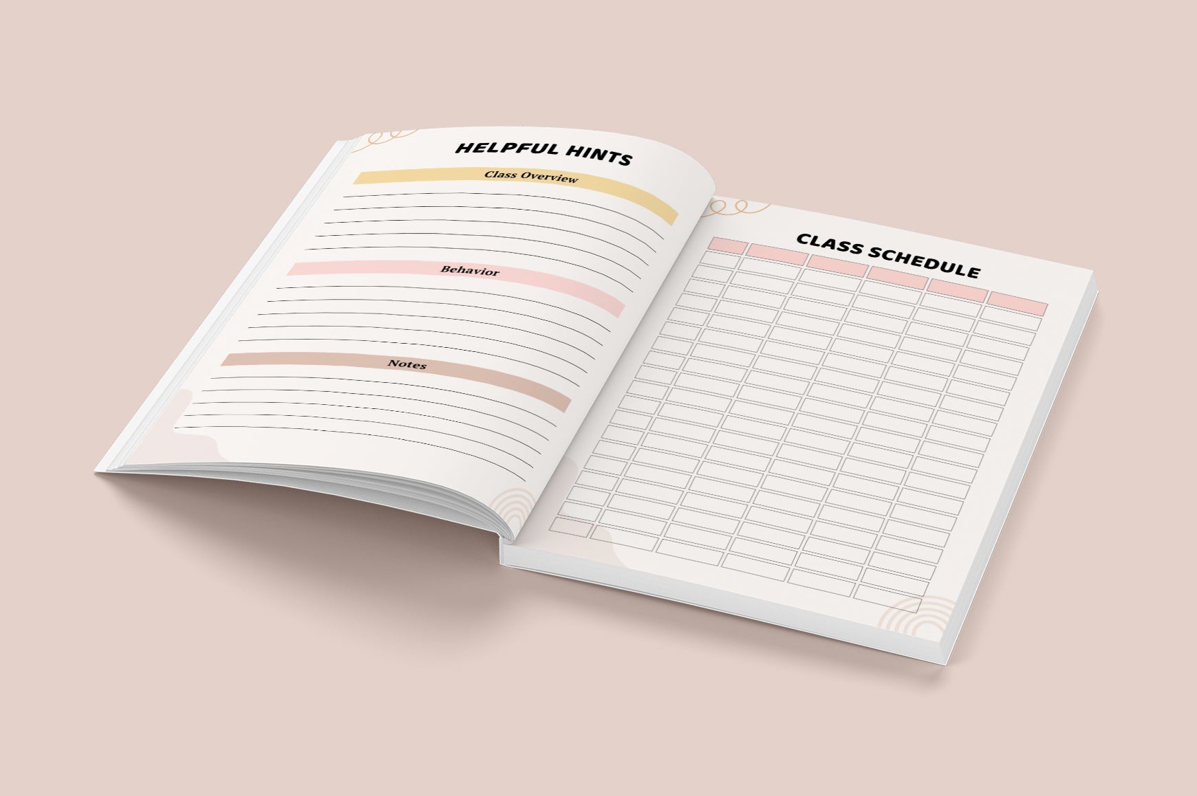 Teacher Organization Planner