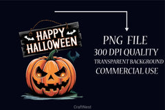 Happy Halloween Clipart Bundle 6 - CraftNest - Digital Crafting and Art