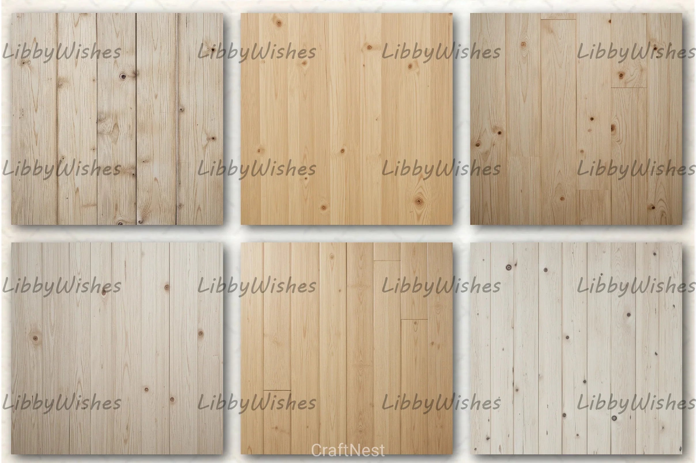 Light Wood Background Papers - CraftNest - Digital Crafting and Art