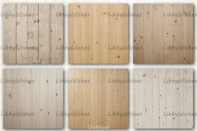 Light Wood Background Papers - CraftNest - Digital Crafting and Art