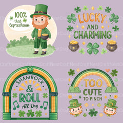 St Patricks Day Clipart Bundle 7 - CraftNest - Digital Crafting and Art