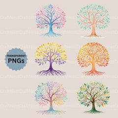 Tree Of Life Clipart Bundle - CraftNest - Digital Crafting and Art