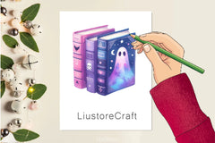 Halloween Books Clipart Bundle 2 - CraftNest - Digital Crafting and Art