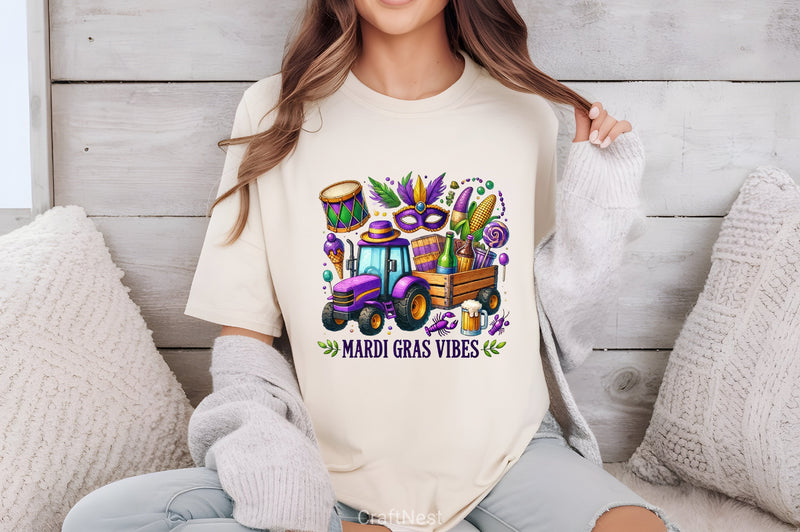 Mardi Gras Vibes Clipart Bundle - CraftNest - Digital Crafting and Art