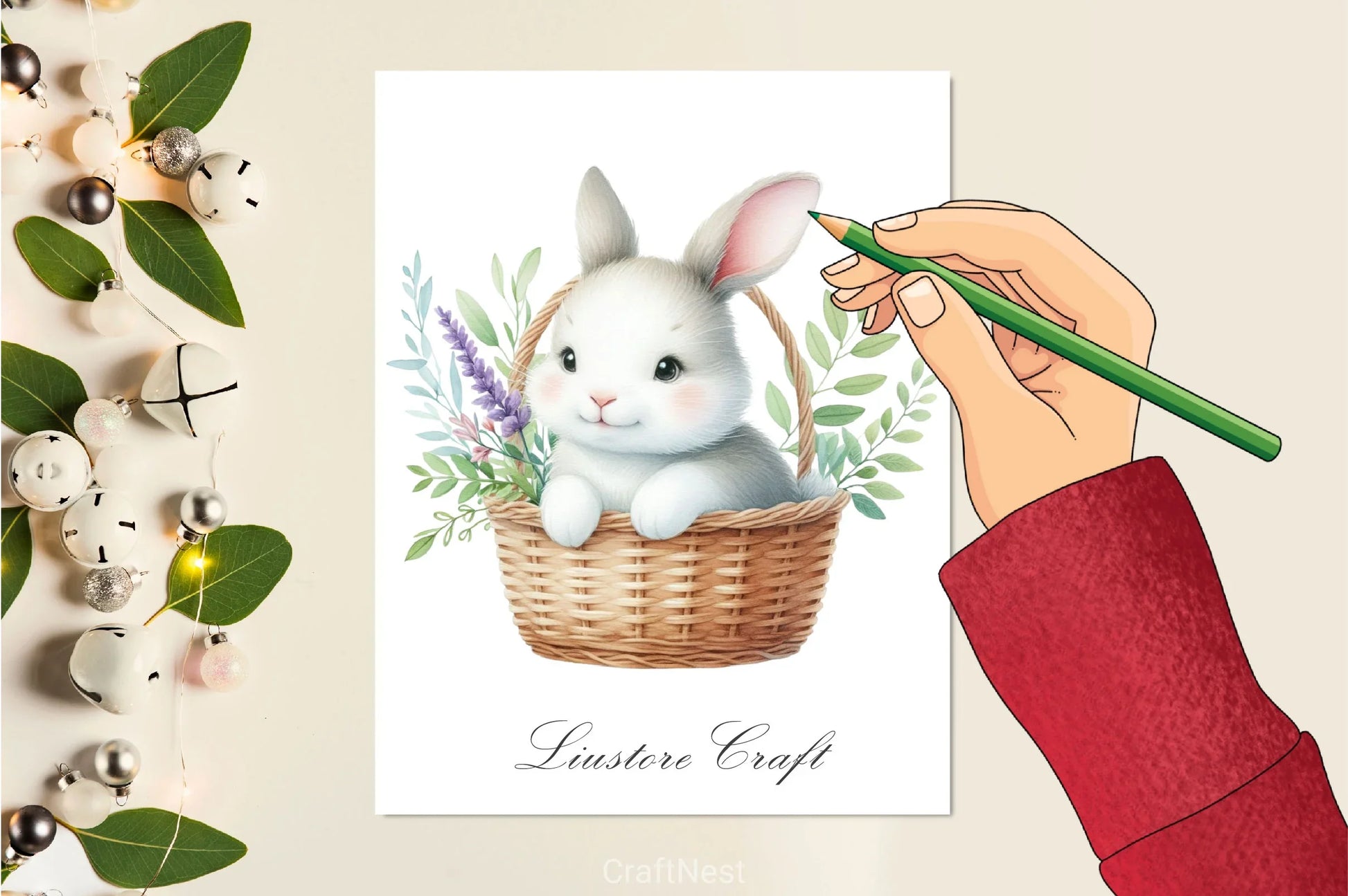 Easter Bunny Clipart Bundle 22 - CraftNest - Digital Crafting and Art