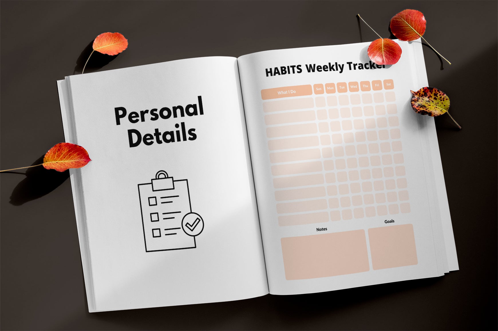 Personal Details Planner