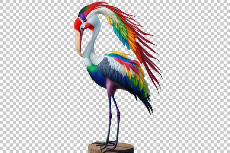 Rainbow Flamingo Clipart Bundle - CraftNest - Digital Crafting and Art